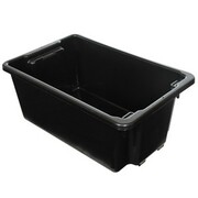 Storage Crate Black 52L No10 (Regrind) Nally IH051DBLK