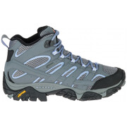 Merrell Womens Moab 2 Mid Gore-Tex Shoe - Grey/Periwink