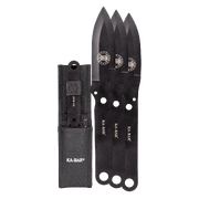 KA-BAR 1121 Throwing Knife Set with Sheath | 3 Pack