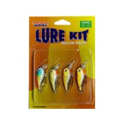 SureCatch Anglers Works Lure Pack X 4 Cranks 50Mm
