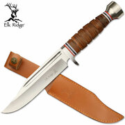 Elk Ridge Hunting Knife Inc Leather Sheath - ER047