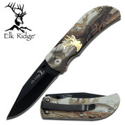 Elk Ridge Camo Folding Knife - ER118CA