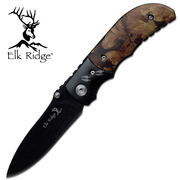 Elk Ridge Camo Folder With Deer Feet On Bolster (M22)