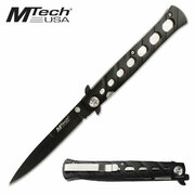 MTech USA Knife Black Slim Folder + Clip - MT317 