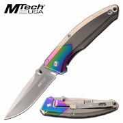 Mtech Folding Knife With Pocket Clip (Mt-1032Rb)