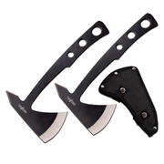 Perfect Point Set of 2 Throwing Axes