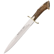 Muela Alcaraz Knife With Crown Stag Handle