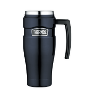 Thermos 470ml Stainless King Vacuum Insulated Travel Mug - Midnight Blue