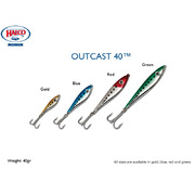 Halco Outcast 20 (Length:50Mm Weight:20Gr, Color: Read Head)