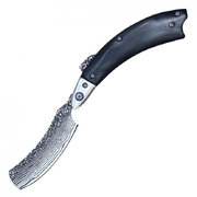 Buckshot Razor Faux Damascus Blade