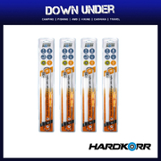 4 x Hard Korr 25cm Tri-Coloured LED Light Bar With Diffuser