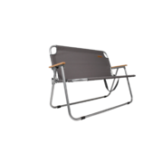 Black Wolf Settlement Double Folding Chair - Tornado