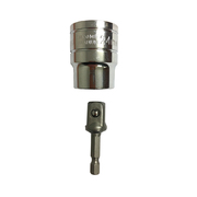 Supa Peg 24mm Socket  With Adaptor For Screw Pegs