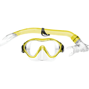 Mirage Goby Junior Mask & Snorkel Set - Yellow
