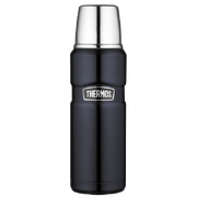 Thermos 470ml Stainless King Vacuum Insulated Flask - Midnight Blue   