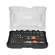 SP Tools Socket Set - 1/4DR 6PT 33pc Metric Socket & Bits