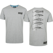 Nomad Short Sleeve T-Shirt Small - Usual Suspects - Light Grey 
