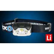 Hard Korr Rechargeable Head Torch With Hands-Free Mode - 440 Lumen