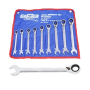 SP Tools Gear Drive ROE Spanner Set - 888 Series - 15° Offset - Metric - 9pc