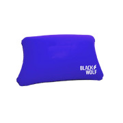 Black Wolf Comfort Pillow Standard - True Red