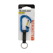 Nite-Ize Slidelock Key Ring Aluminium - Blue
