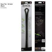 Nite Ize Gear Tie Reusable Twist Tie 32" Black - 2 Pack