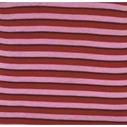 Xtm Kids Polypro Thermal  Long Sleeved Top Dark Pink Stripe Size 8 