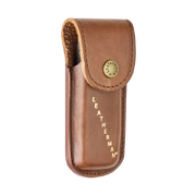 Leather Heritage Sheath Brown Large Internal Capacity 4.75in x 1.5in x .8in