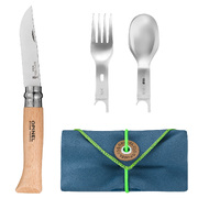 Opinel Picnic+ Complete Set w/N°08 Knife S/S