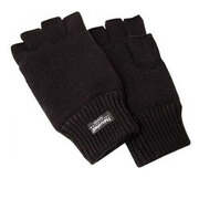 Companion Jack Jumper Fingerless Gloves - Black - Large