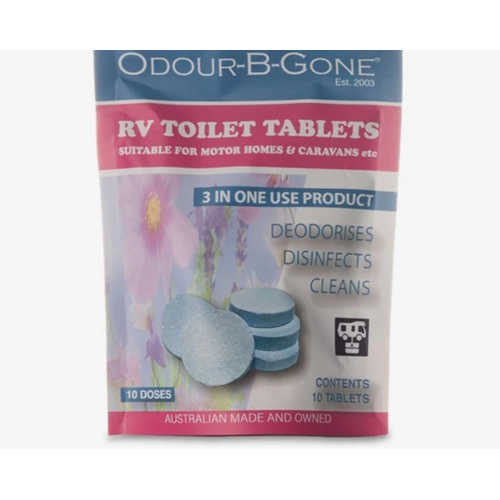 Odour B Gone 10x8g RV Toilet Tablets