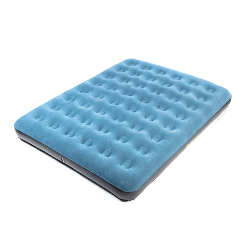 Oztrail Velour Air Mattress Queen Bed