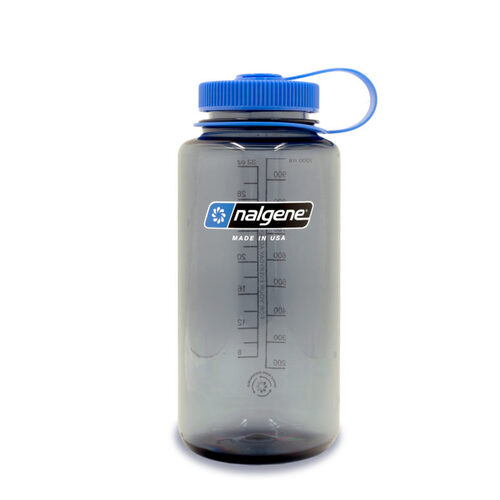 Nalgene 32oz Wide Mouth Sustain Water Bottle - Grey