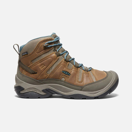 Keen Women's Circadia Mid Waterproof Boot US 8 - Toasted Coconut Nth Atlantic