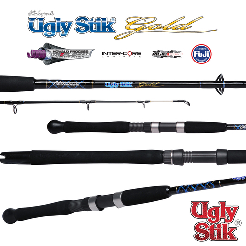 Ugly Stik Gold Series 7' Spin Rod 6-10Kg - Medium