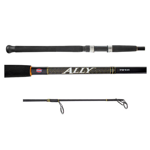 PENN Ally Overhead Rod Combo 5'6" | 1pc | 8-12kg Inc Squall Level Wind    