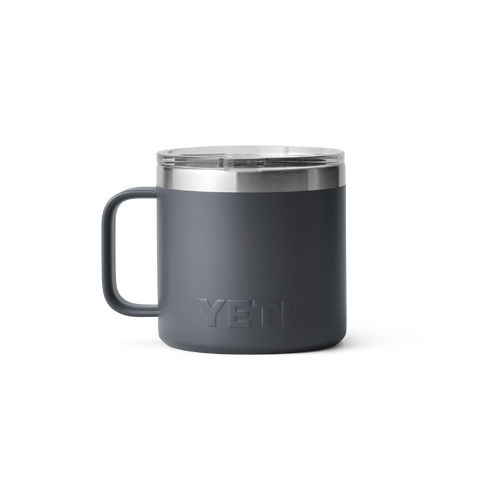 Yeti Rambler 14oz (414ml) Mug With Lid - Charcoal