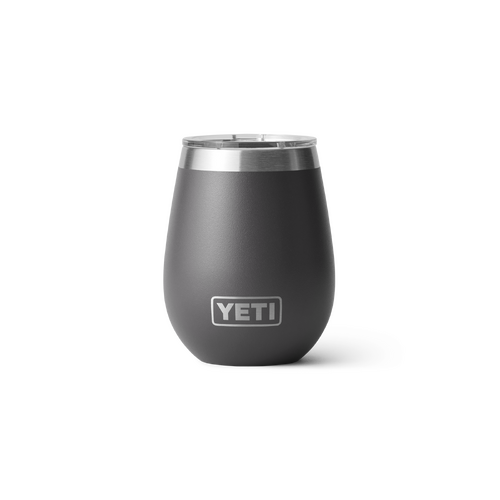 Yeti Rambler 10oz (295ml) Wine Tumbler With Magslider - Charcoal