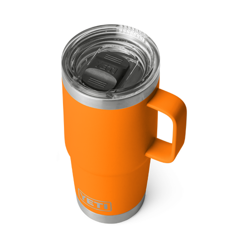 Yeti Rambler 20oz (591ml) R20 Travel Mug With Stronghold Lid - King Crab Orange
