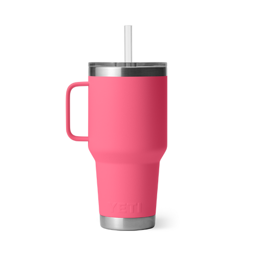 Yeti Rambler 35oz Straw Mug - Tropical Pink
