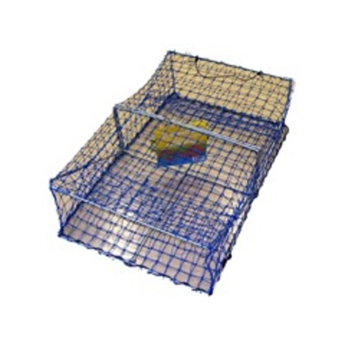 Wilson Heavy Duty Crab Traps - 2 Entry Rectangular Blue Mesh Crab Pots