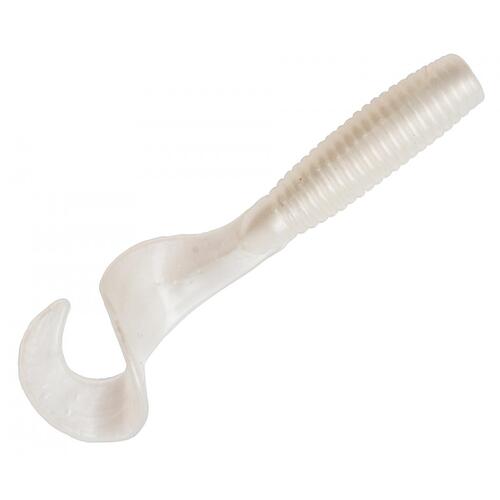 ZMan GrubZ 3.5in Soft Plastic Lure 6 Pack - Pearl