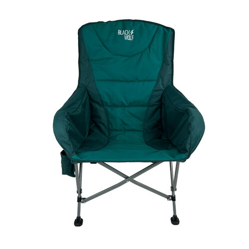 Black Wolf Highback Action Chair - Quetzal / Moss