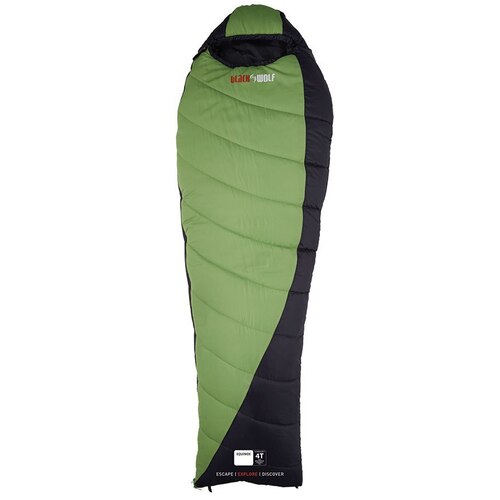 Black Wolf Equinox 150 Sleeping Bag 6° C - Green