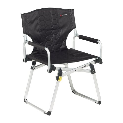 Caribee Aluminium Directors Chair - Black