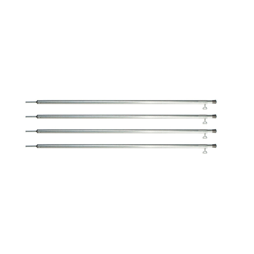 4 x Supex 7'6" Extension Pole 228cm - Galvanised 