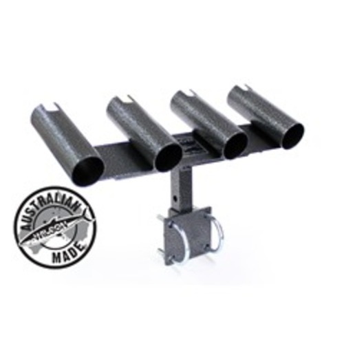 Wilson Removable Black Powder Coated Bull Bar Rod Carrier