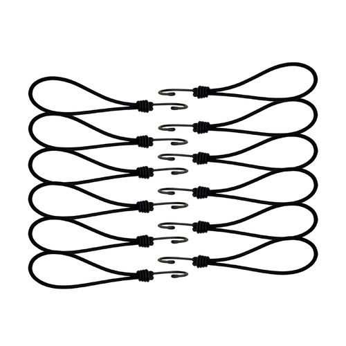 12 x Supex Elastic Shock With Hook 