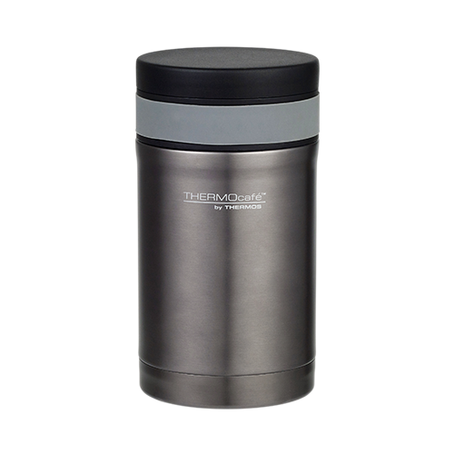 Thermos 500 ml THERMOcafe Vacuum Insulated Food Jar with Spoon - Smoke