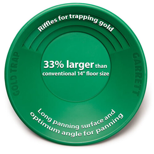 Garrett 14" Gold Trap Pan